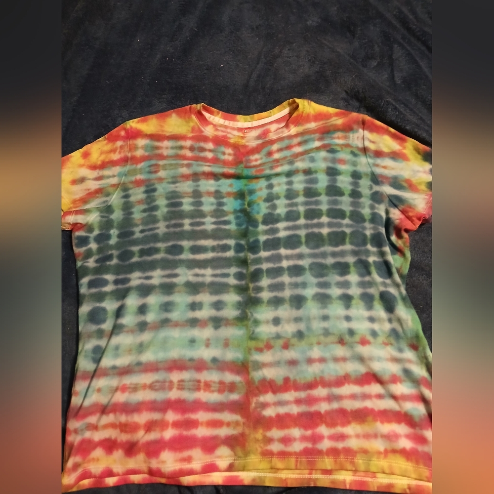 Cherokee Colorful Tie-Dye‎ Shirt.women's XL